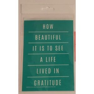 Chalk Couture Self-Adhesive Reusable 5x7 Transfer-Life Lived in Gratitude